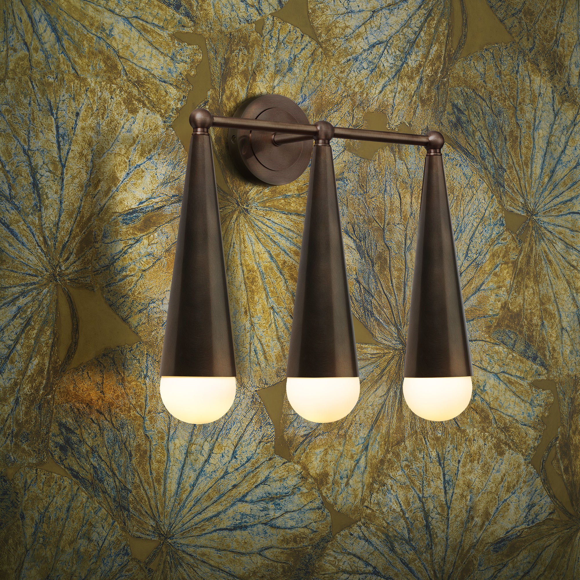 Luca Medium Triple Wall Light